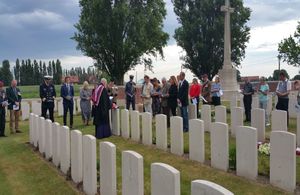 Two Irish WW1 Soldiers’ Graves Rededicated In Belgium