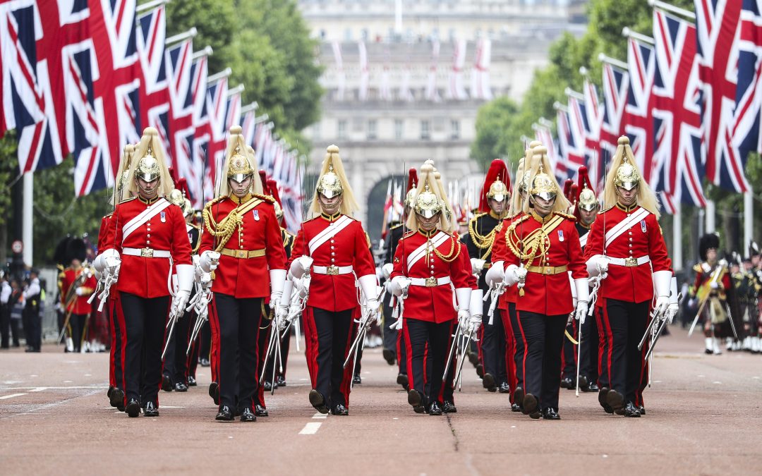 Armed Forces Lead Platinum Jubilee Pageant