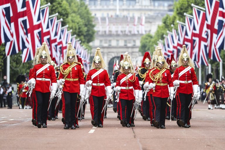 Armed Forces Lead Platinum Jubilee Pageant