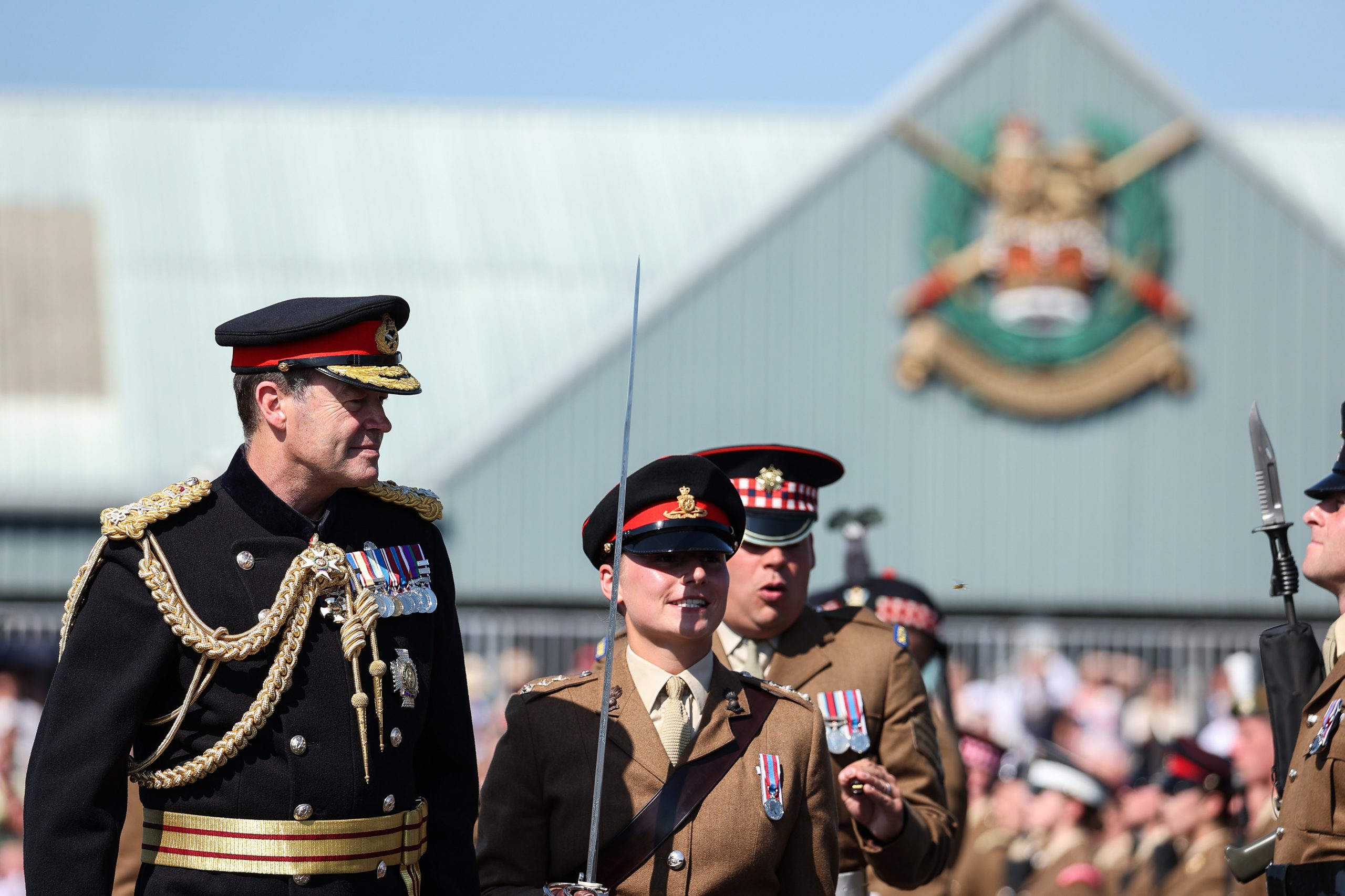Chief Of The General Staff Attends Army Foundation College Harrogate Graduation Parade