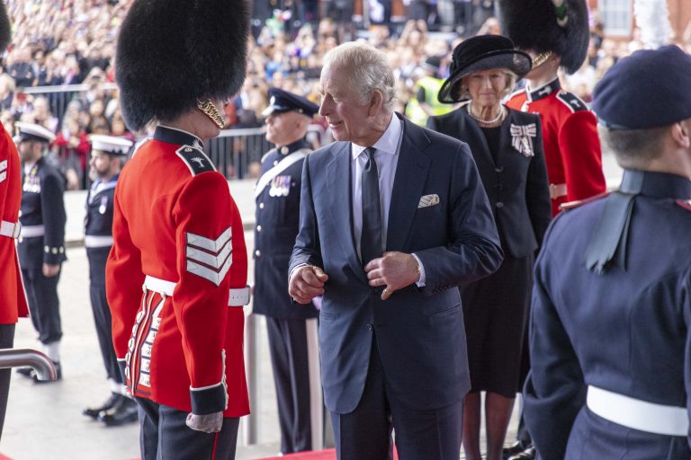 Armed Forces Mark His Majesty The King’s Arrival In Wales