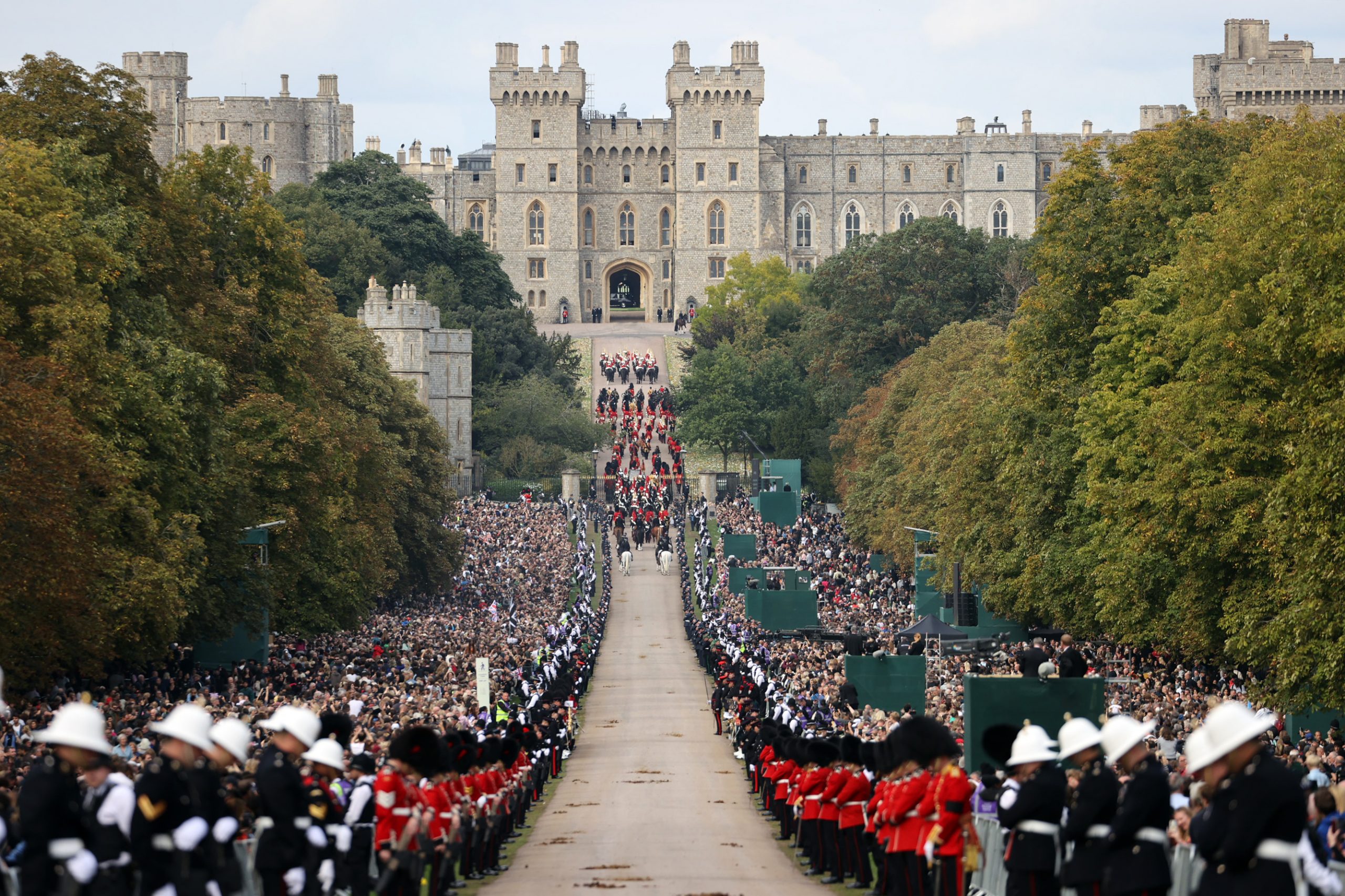 Armed Forces Honour Her Majesty The Queen In London And Windsor
