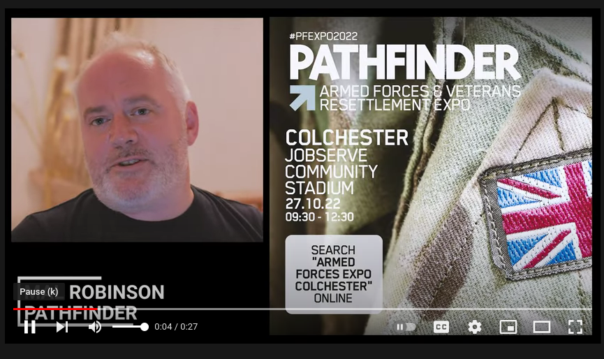 Watch: Pathfinder Editor Mal Robinson Talk About Why Service Personnel Should Attend The Armed Forces Expo Colchester