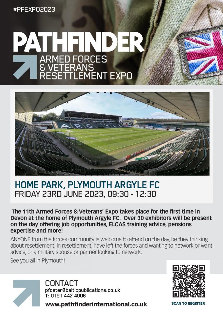 Armed Forces Expo Plymouth – Four Weeks To Go!