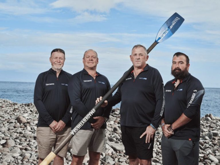 Team Emotive ‘Row With The Punches’ During Their Atlantic Challenge