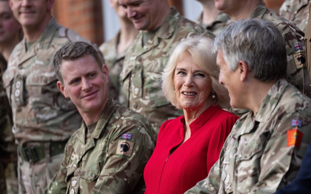 Her Majesty The Queen Consort’s First Visit To The Grenadier Guards