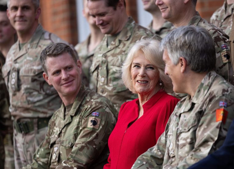 Her Majesty The Queen Consort’s First Visit To The Grenadier Guards