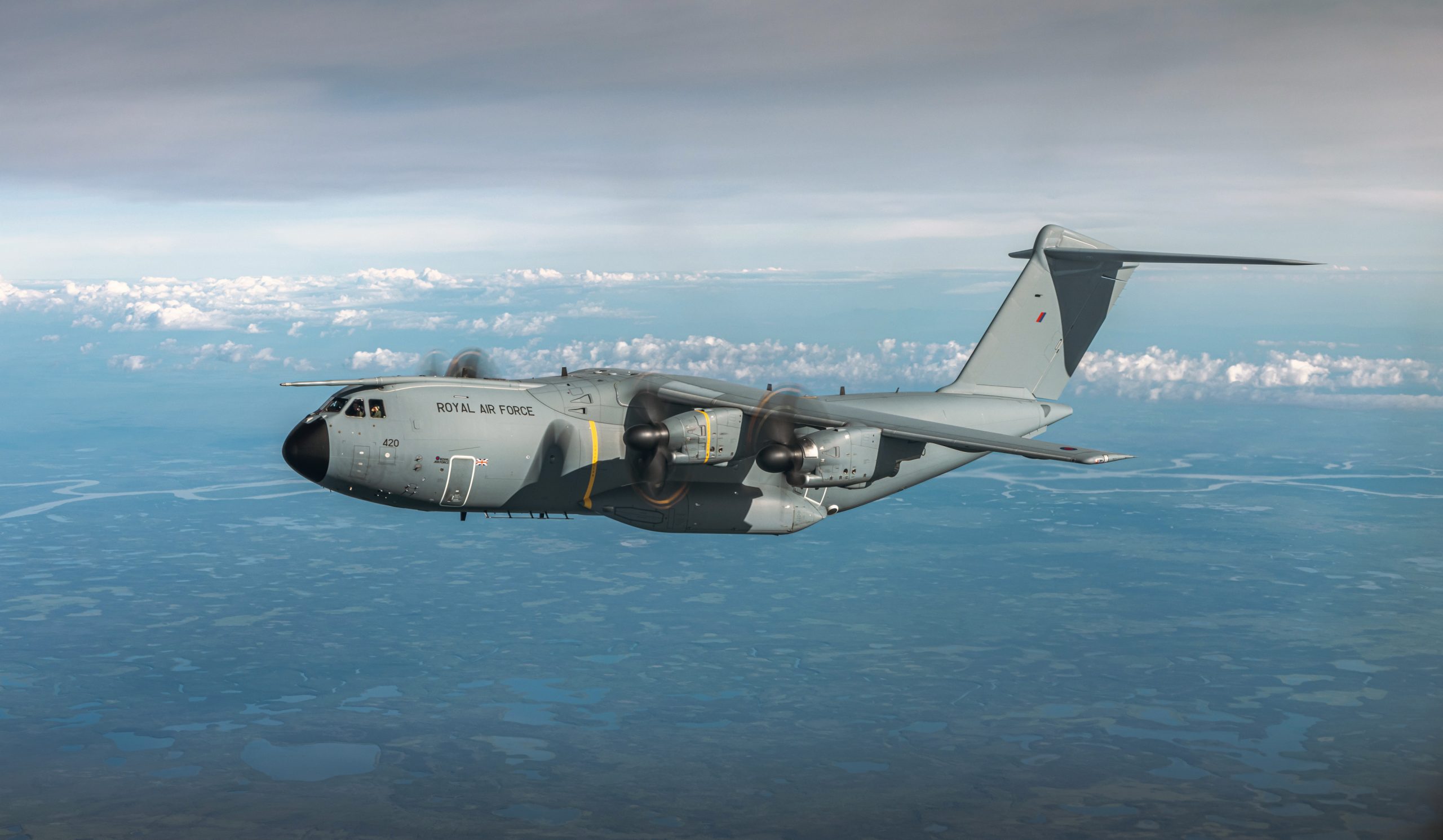 Royal Air Force Atlas Carries Out Longest Ever Flight For Pacific Air Exercise
