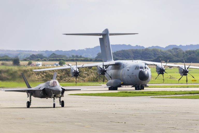 RAF Practices Rapidly Relocating Fighter Jets For Defence Of UK Airspace