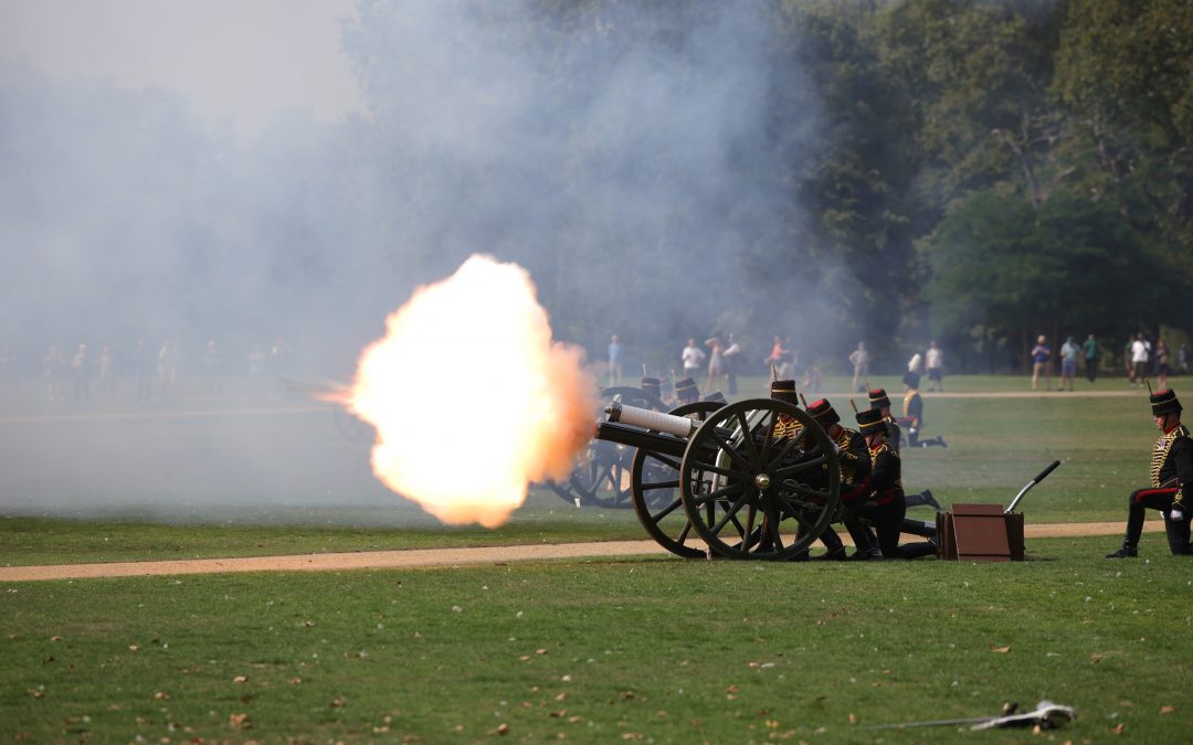 Gun Salutes Mark 1st Anniversary Of His Majesty The King’s Accession