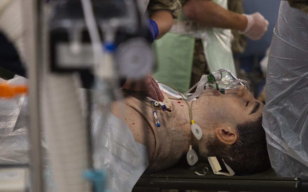 World-Leading Surgical Mannequin (SAM) Used To Train Military Surgeons On Immersive Exercise For First Time