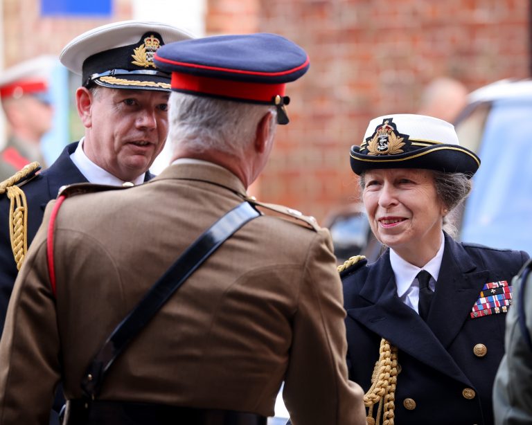Princess Royal Opens School Of Music In HMNB Portsmouth