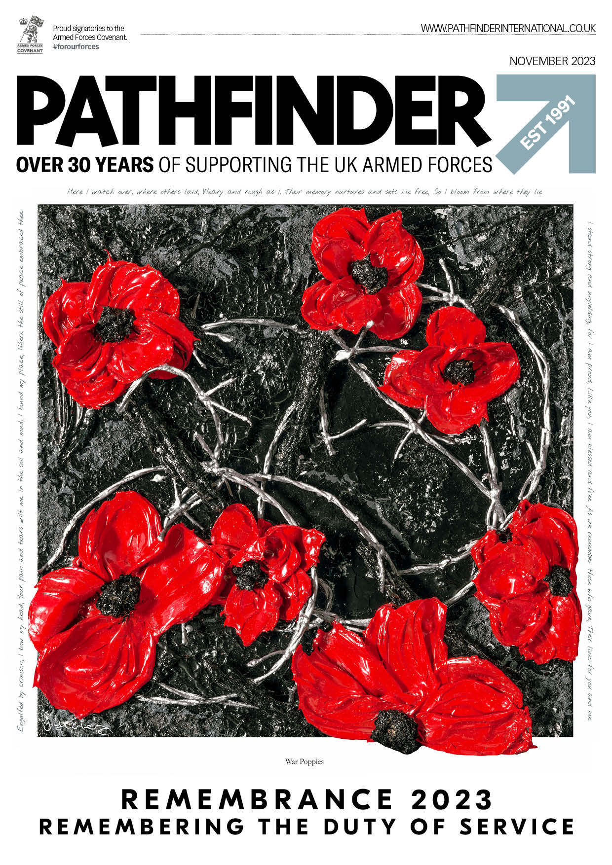 The 2023 Remembrance Issue Of Pathfinder Is Out Now
