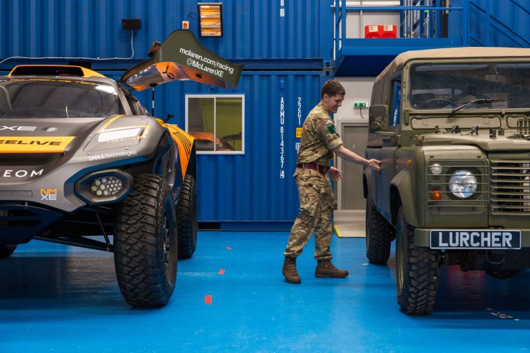 Ministry of Defence and McLaren Team Up