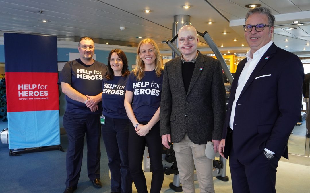 Help for Heroes Partners with Ambassador Cruise Line