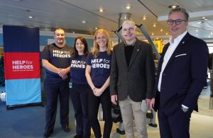 Help for Heroes Partners with Ambassador Cruise Line