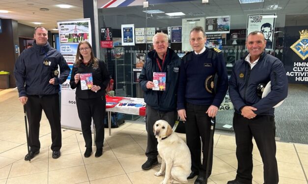 Fleeting Visit To HMNB Clyde From SSAFA