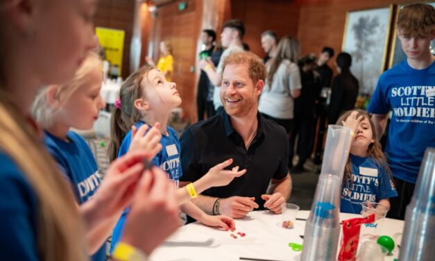 Prince Harry Brings Smiles and Support to Bereaved Military Children