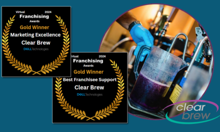 Start your new career with award winning franchise, Clear Brew