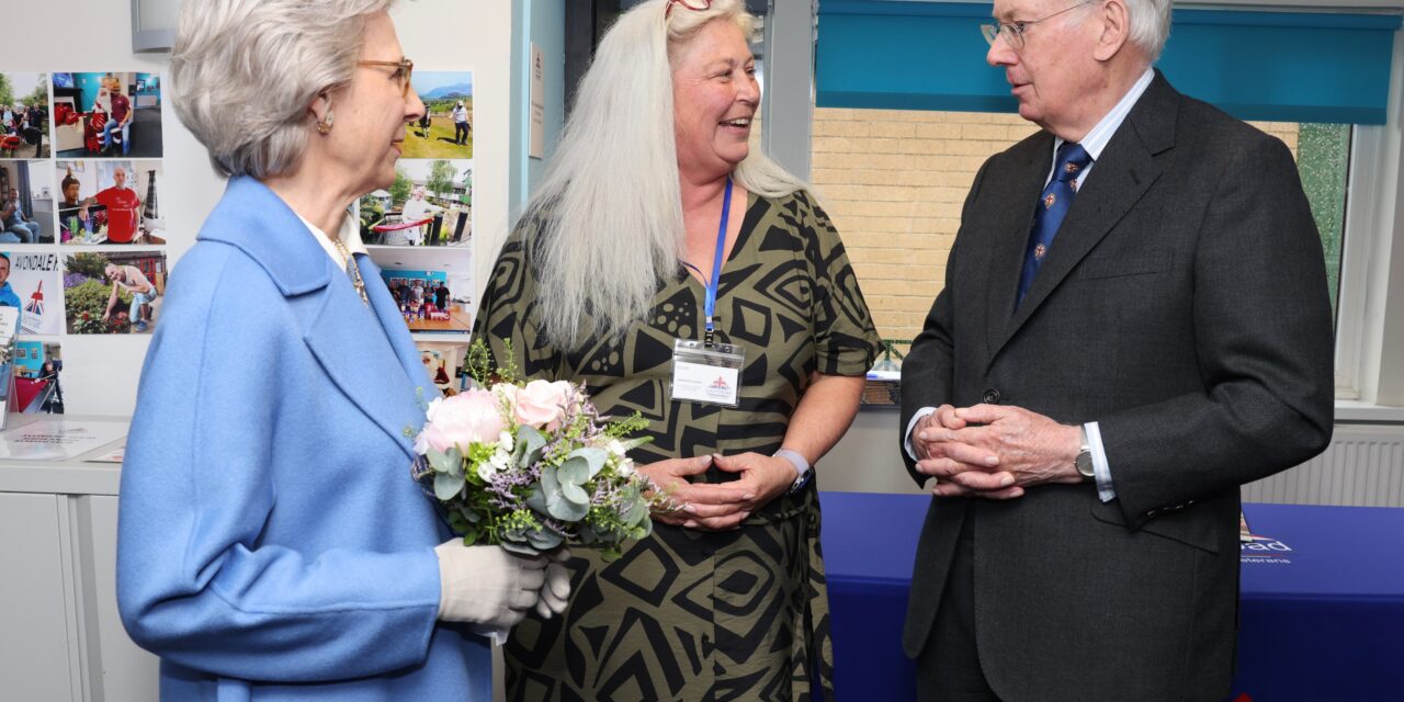 Duke and Duchess of Gloucester Visit Newcastle Veterans