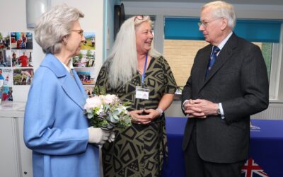 Duke and Duchess of Gloucester Visit Newcastle Veterans