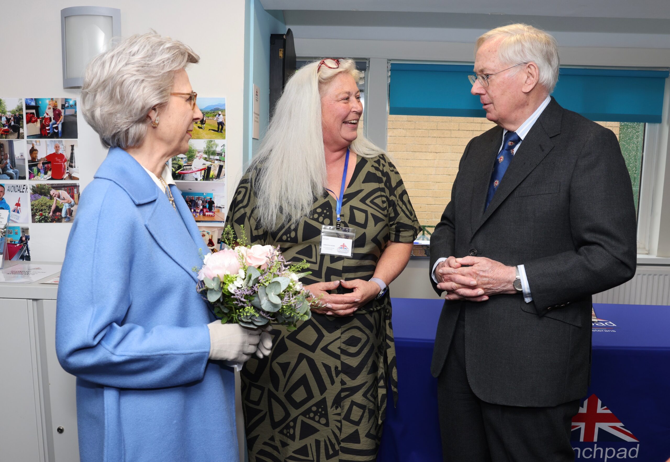 Duke and Duchess of Gloucester Visit Newcastle Veterans