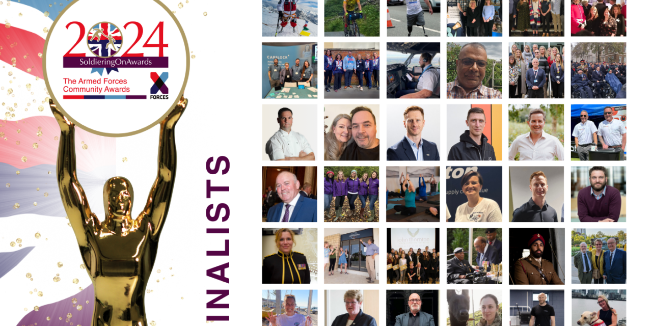 Finalists Announced for Soldiering On Awards 2024