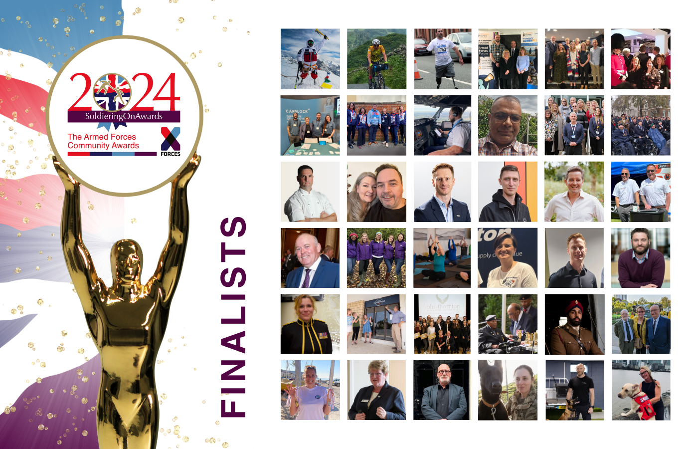 Finalists Announced for Soldiering On Awards 2024