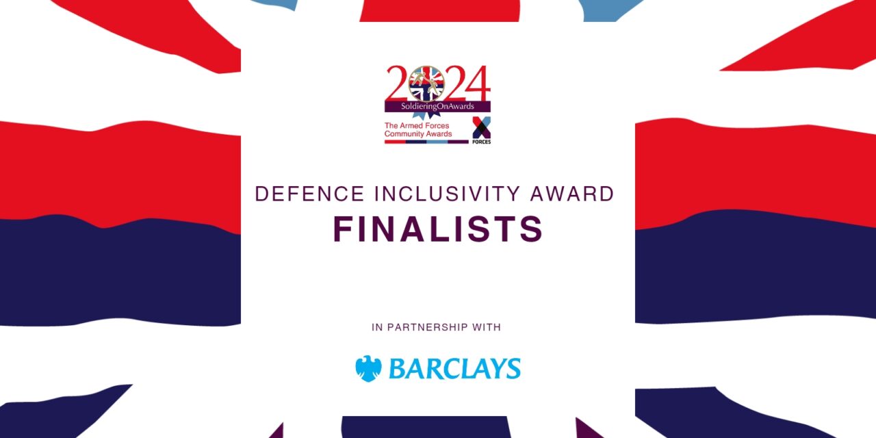 Soldiering On Awards 2024 – Defence Inclusivity Award