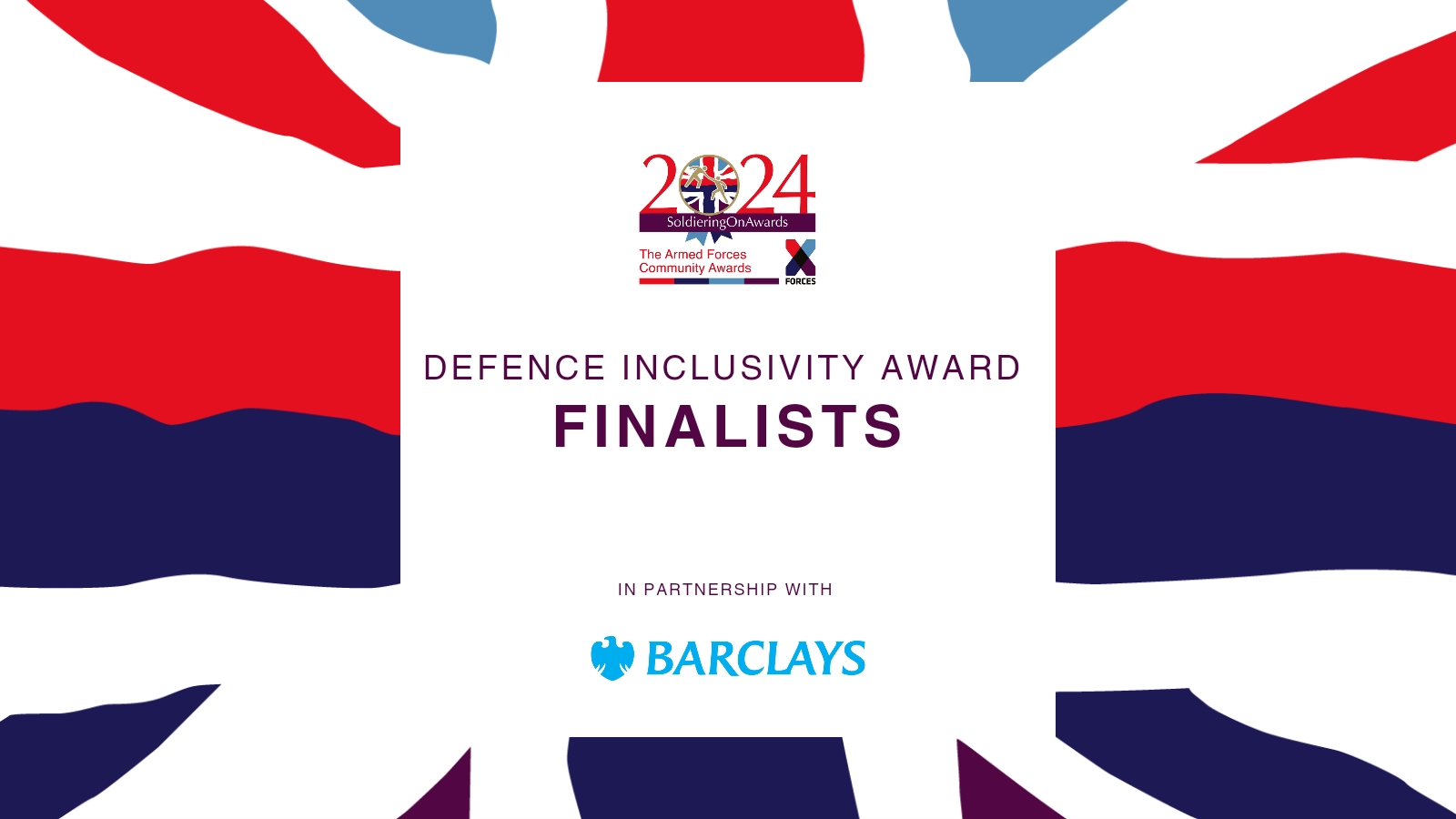 Soldiering On Awards 2024 – Defence Inclusivity Award