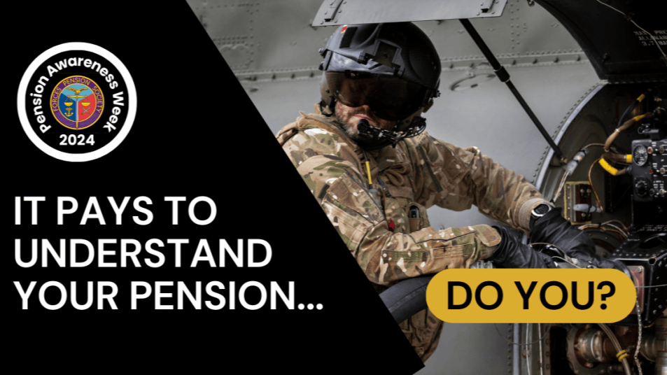 Armed Forces Pension Awareness Week 2024