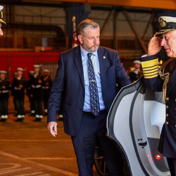 His Majesty The King Thanks Submariners and Families