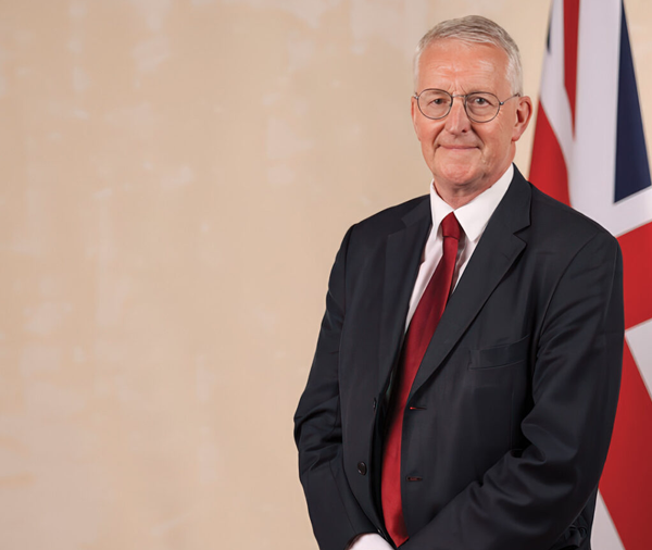 Hilary Benn MP Credit : Lauren Hurley / No 10 Downing Street