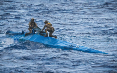 HMS Trent Makes Historic £160 Million Cocaine Seizure from ‘Narco-Sub’ in the Caribbean