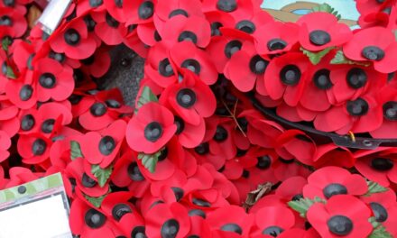 Blind Veterans Gifted Wreaths in Wales 