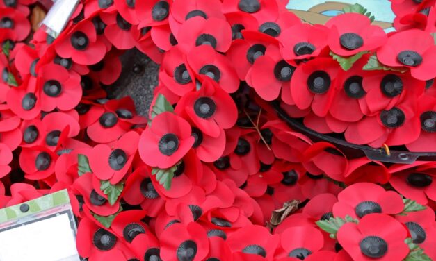 Blind Veterans Gifted Wreaths in Wales 