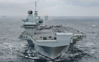 UK and US Carrier Groups Flex Muscles in North Sea