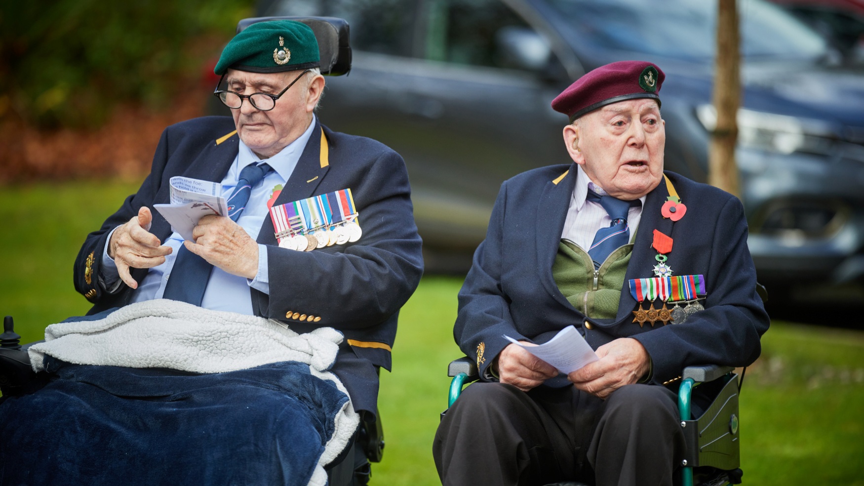 VETERANS PAY TRIBUTE TO THE FALLEN AT REMEMBRANCE DAY CEREMONY