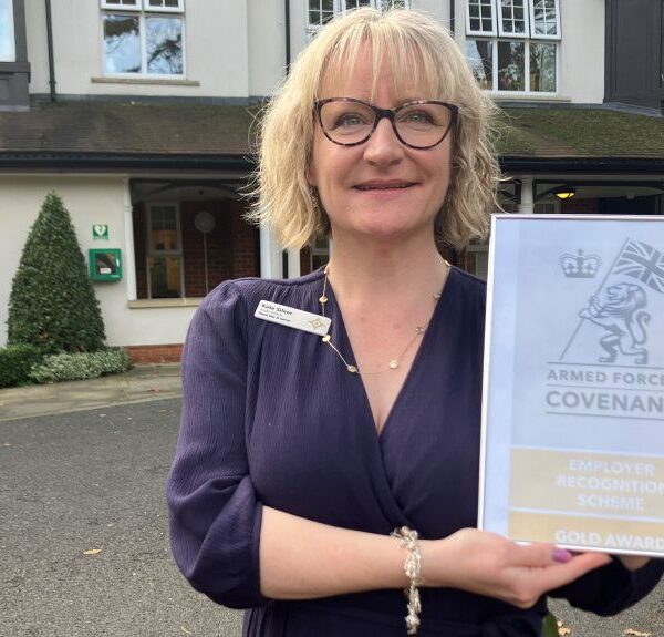 Royal Star & Garter achieves MoD Employer Recognition Scheme Gold Award