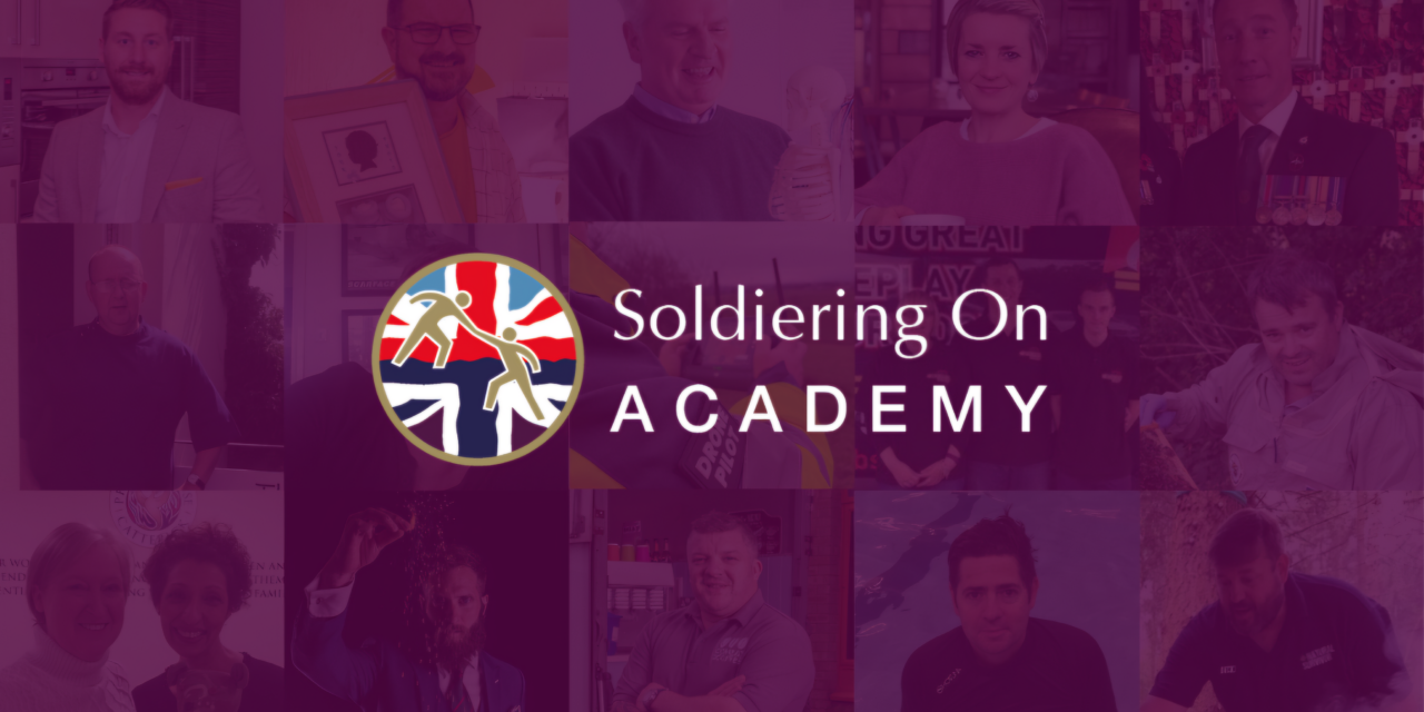 Launching the Soldiering On Academy and Ensuring Nobody is Left Behind