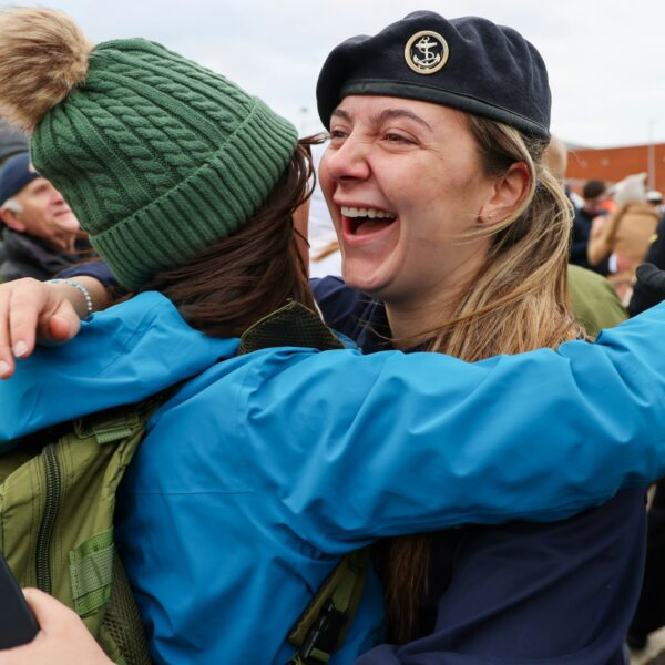 Royal Navy destroyer returns home for Christmas after Eastern Mediterranean mission