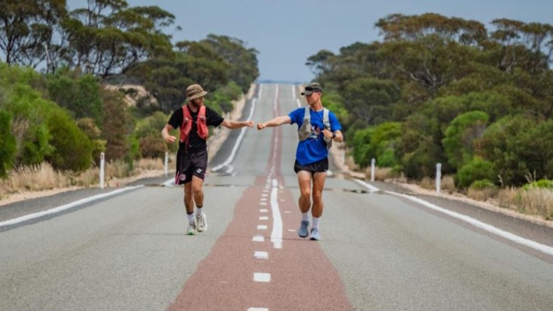 How quickly could you run across Australia?