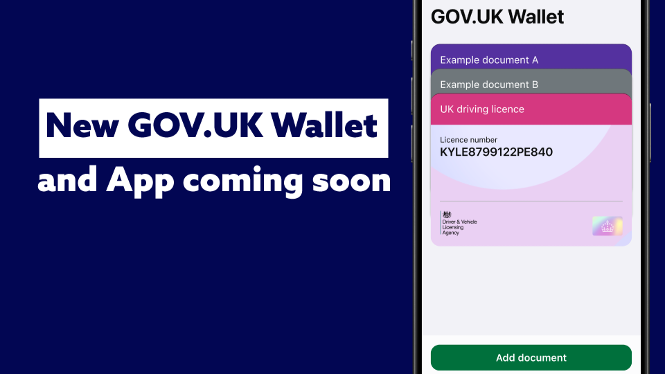 GOV.UK Wallet and App to simplify access to services and documents