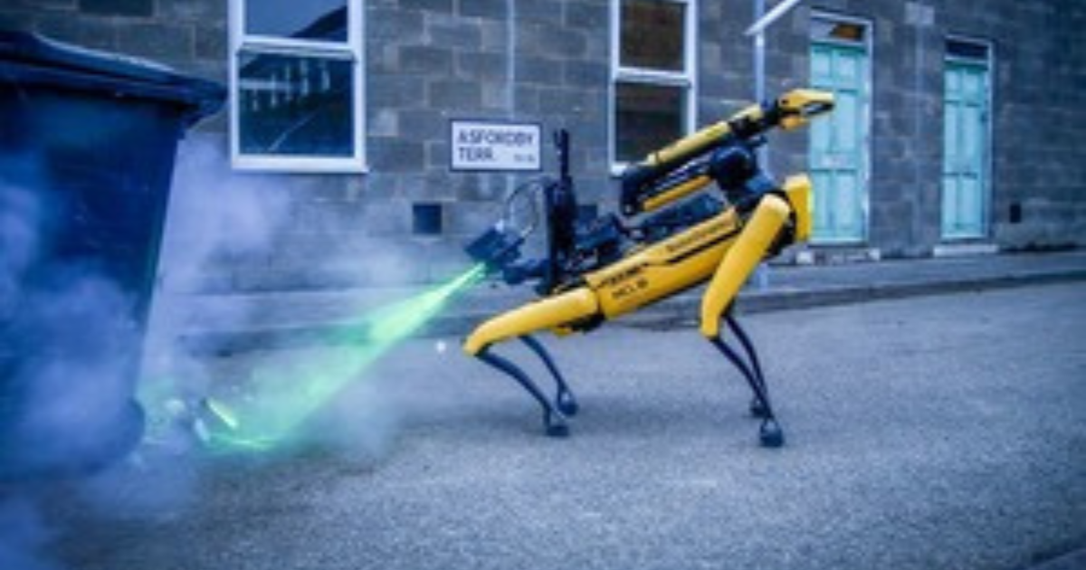 New robots lead the way in bomb disposal innovation