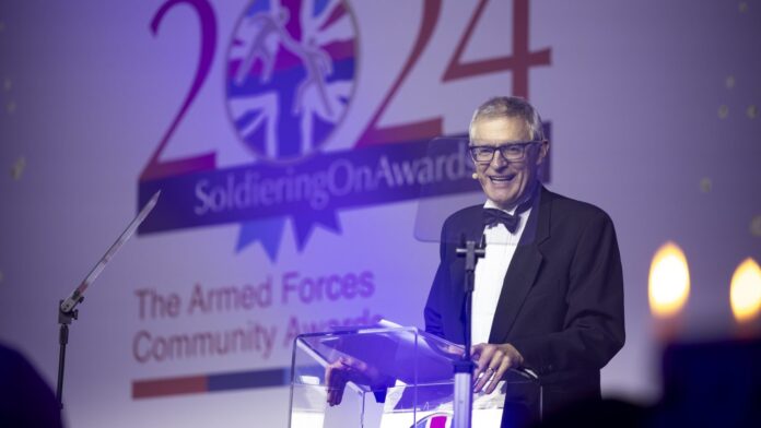 Jeremy Vine to host the Soldiering On Awards