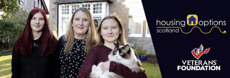 Veterans’ Foundation grant supports housing charity for armed forces community
