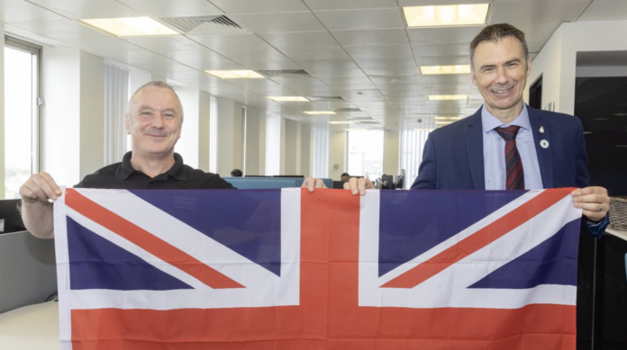 Andrew Waddington, pictured right
